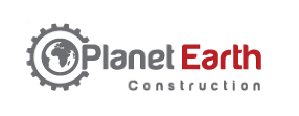 Planet Earth Construction Logo